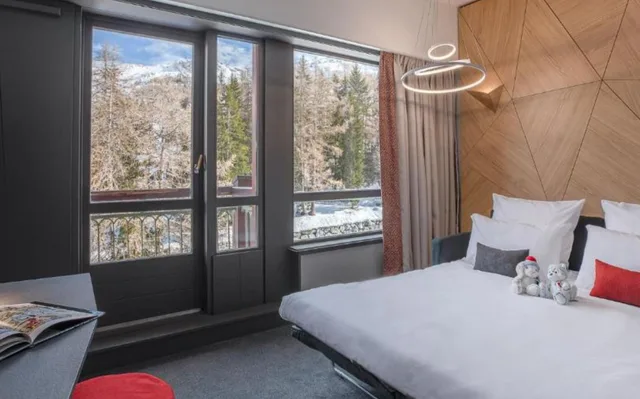 Privilege, Suite, Resort Side, Balcony، Hotel Mercure Les Arcs 1800 & Spa 3/5
