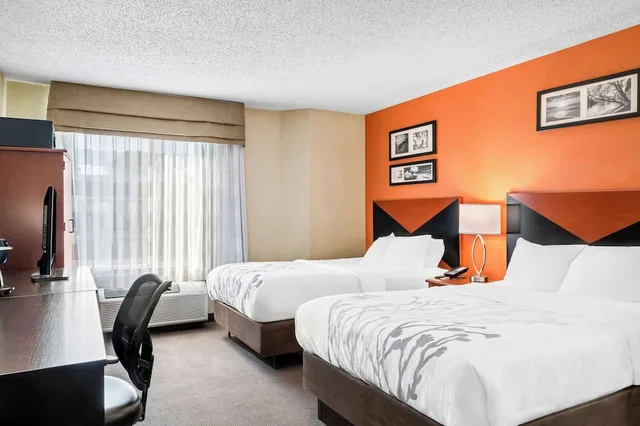 غرفة قياسية بسريرين مزدوجين، Sleep Inn Billings, MT 5/10