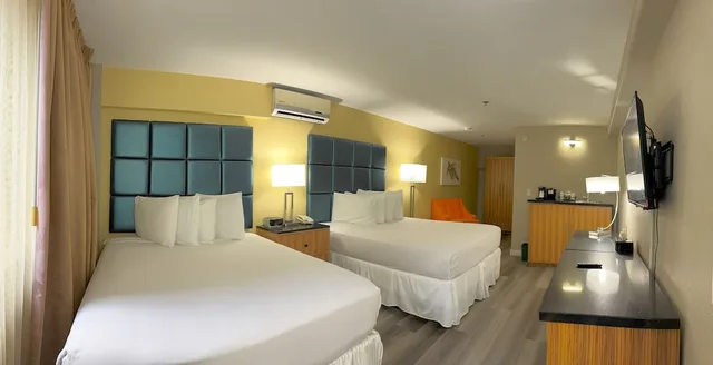غرفة ديلوكس بسريرين كوين، Porto Vista Hotel 2/3