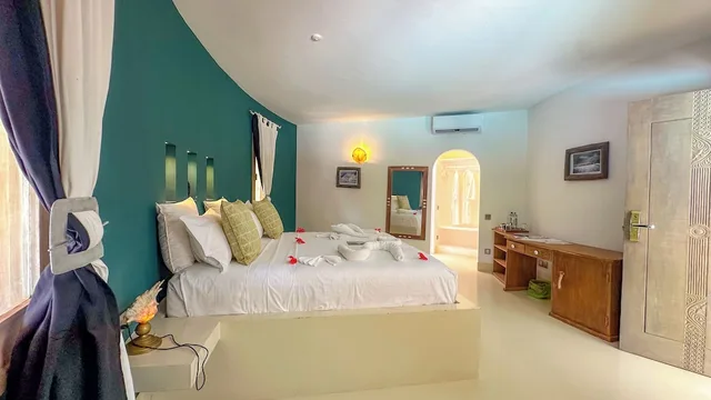 غرفة ديلوكس بسرير مزدوج، Leopard Point Luxury Beach Resort & Spa 4/10