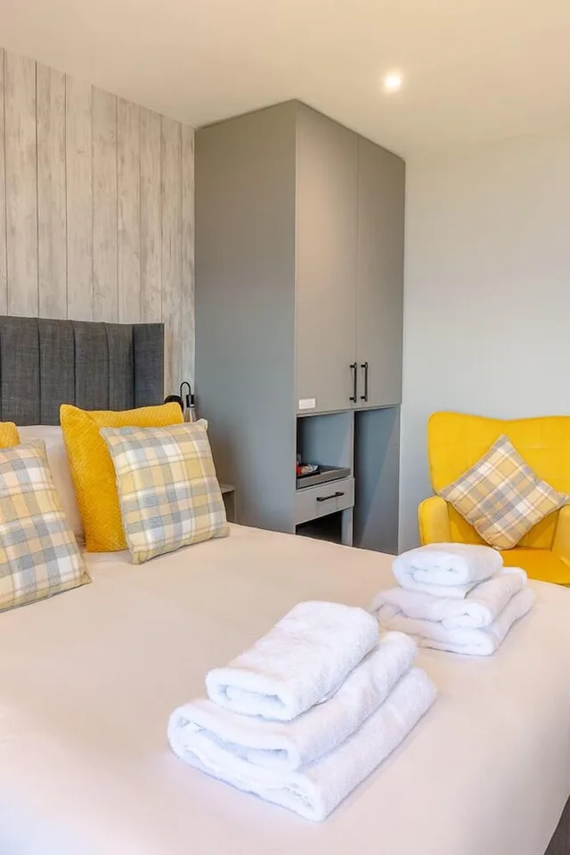 غرفة بسرير مزدوج بإطلالة على البحر، The Riviera Guesthouse 4/7