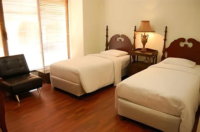 غرفة ديلوكس بسريرين منفصلين، Arimbi Pejaten Suites 6/8