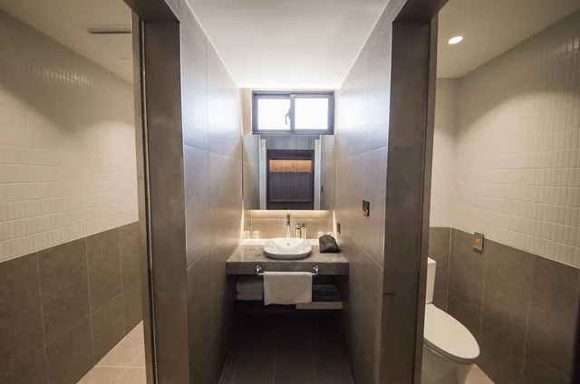 غرفة سوبيريور رباعية بسريرين مزدوجين، Hôtel De Leau -Anping 7/8