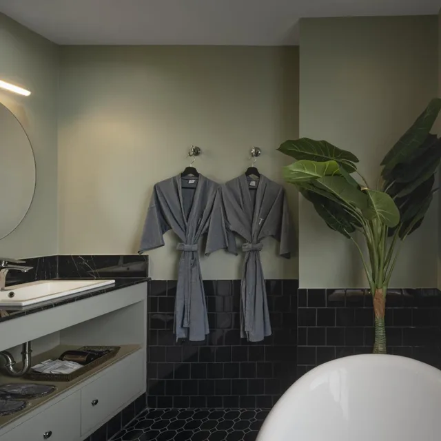غرفة بسرير كينج بحمام خاص، Thomas Bangkok Hotel 10/10