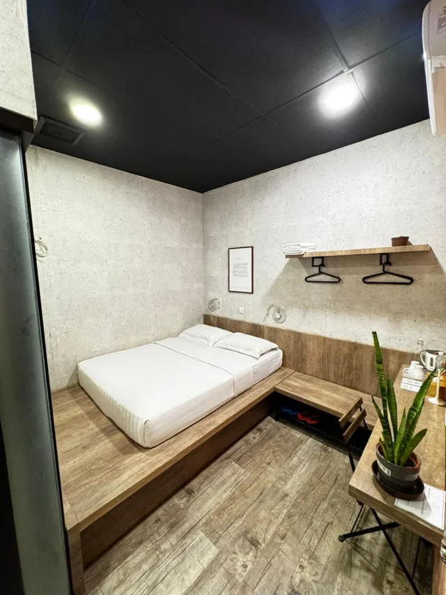 غرفة قياسية بسرير مزدوج، Cube Bed Station - Hostel 2/2