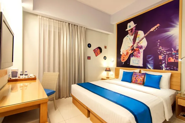غرفة بريميوم بسرير مزدوج بشرفة، Rhadana Hotel 1/10