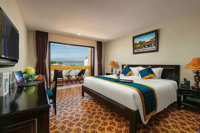 Premium, Queen Bed, River View, Balcony, Hoi An River green Boutique Hotel 1/3