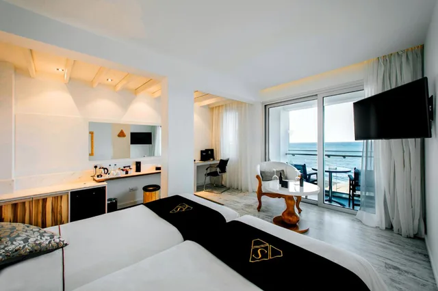 غرفة سوبيريور مفردة بإطلالة على البحر، The Ciao Stelio Deluxe Hotel - Adults Only 6/10