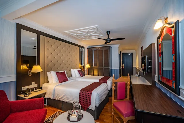 غرفة سوبيريور بسرير كوين بإطلالة على الجبل بشرفة، Century Pines Resort 3/4