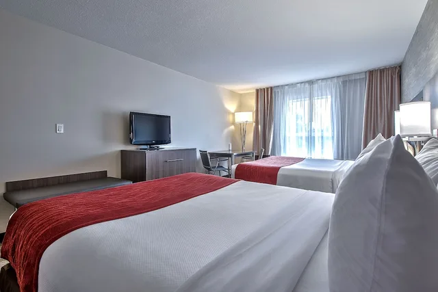 غرفة قياسية بسريرين كوين، Comfort Inn and Suites South Calgary 1/4