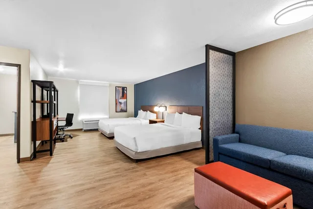 جناح بسريرين كوين لذوي الإعاقة، Everhome Suites Yuma East I-8 5/8