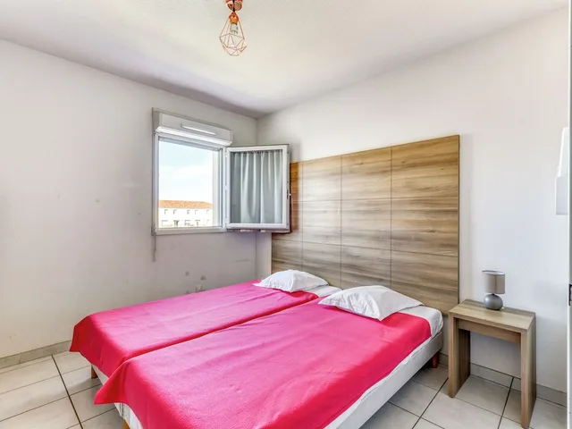 2 Rooms, Apartment, Twin Beds, Pool View, Sofa, Coral View، Vacanceole - Residence Cap Camargue 2/3