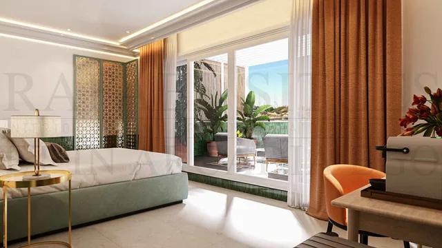 غرفة سوبيريور بإطلالة على المدينة بشرفة مفردة بسرير مزدوج، Ribera de Triana Hotel 6/10