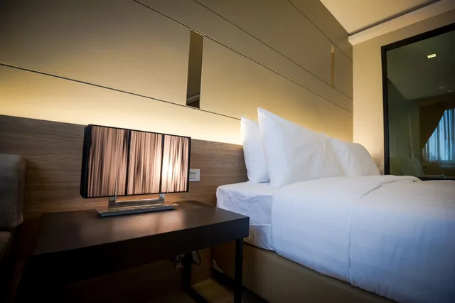 غرفة ديلوكس بسرير مزدوج بإطلالة على المدينة، HYDE PARK CHIANGMAI 4/5