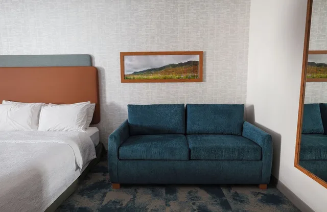 جناح بسريرين كوين مع أريكة لذوي الإعاقة، Hampton Inn Salt Lake City North 6/10