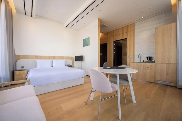 Penthouse, Queen Bed, Sea View, Private Pool, Mer de l'aube Hotel 3/3