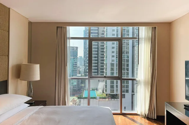 جناح تنفيذي بإطلالة على المدينة، Marriott Executive Service Apartment Sathorn Vista 7/10
