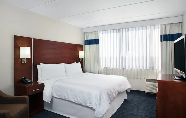 غرفة بسرير كينج مع أريكة لذوي الإعاقة، FOUR POINTS BY SHERATON FORT LAUDERDALE AIRPORT/CRUISE PORT 2/2