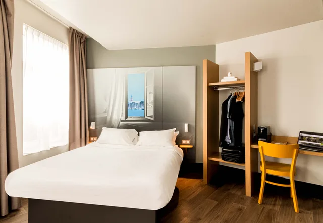 غرفة كومفورت بسرير مزدوج، B&B Hotel Dunkerque Centre Gare 2/4