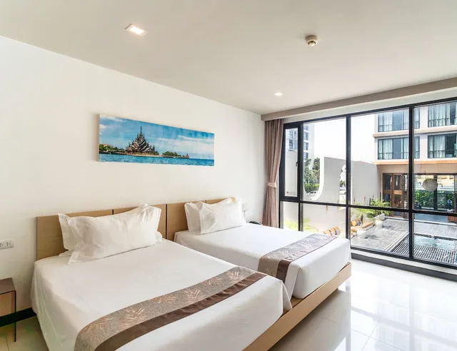 غرفة سوبيريور بسرير كينج بإطلالة على المسبح، Beston Pattaya 5/10
