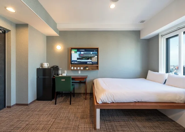 غرفة ثلاثية بثلاثة أسرّة بإطلالة على المدينة، Tokyo City View Hotel Tabata Station 6/10