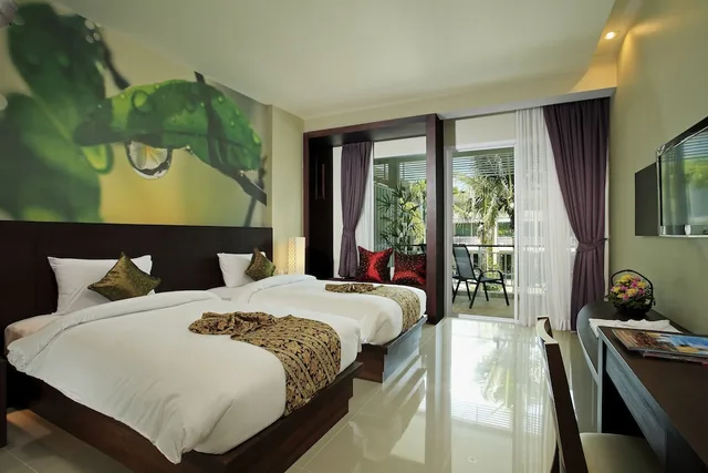 Deluxe, Twin Beds, Pool Access, A2 Pool Resort 5/6