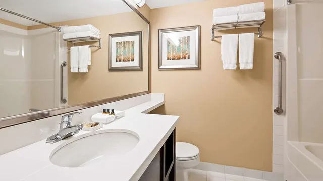 غرفة بسريرين كوين يُسمح فيها بالحيوانات الأليفة، Best Western Plus Winnipeg Airport Hotel 3/3