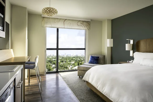 غرفة بسرير كينج بإطلالة على المدينة، ELEMENT FORT LAUDERDALE DOWNTOWN 1/5