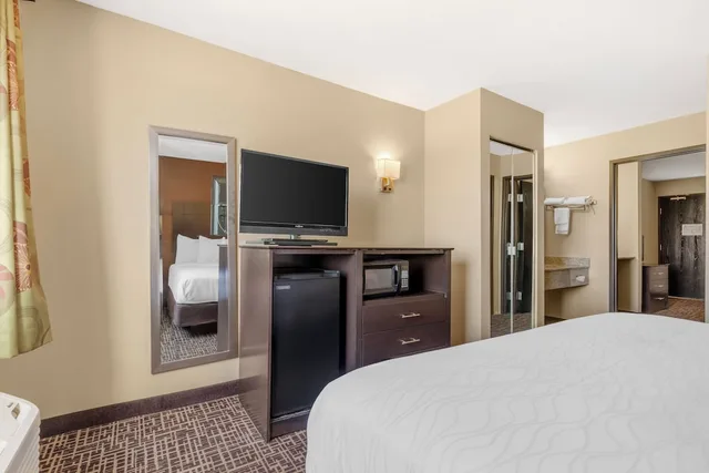 غرفة قياسية بسرير كوين لذوي الإعاقة، Quality Inn & Suites Caseyville - St. Louis 2/6