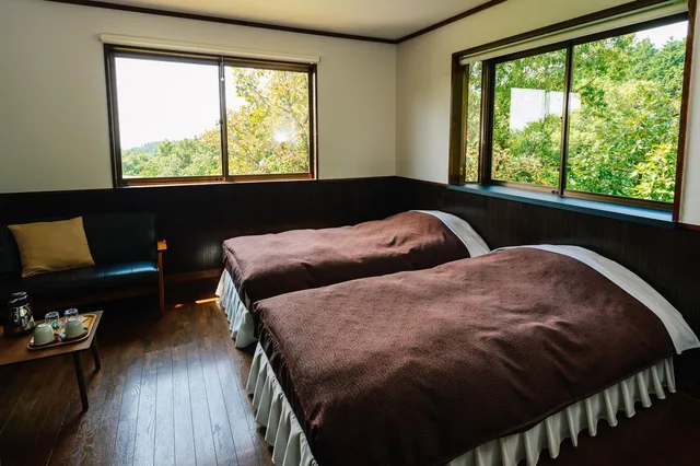 غرفة عائلية بسريرين منفصلين، Akagawa Onsen Spaju (Aso Kuju National Park) 1/1