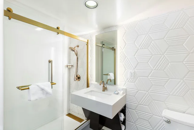 غرفة بسريرين كوين لذوي الإعاقة، Hilton Garden Inn Los Angeles Hollywood 3/3