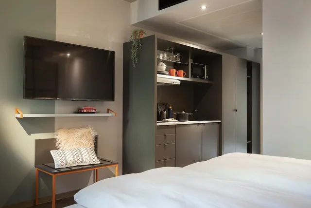 استوديو بسريرين منفصلين، LOGINN Hotel Waiblingen 5/10