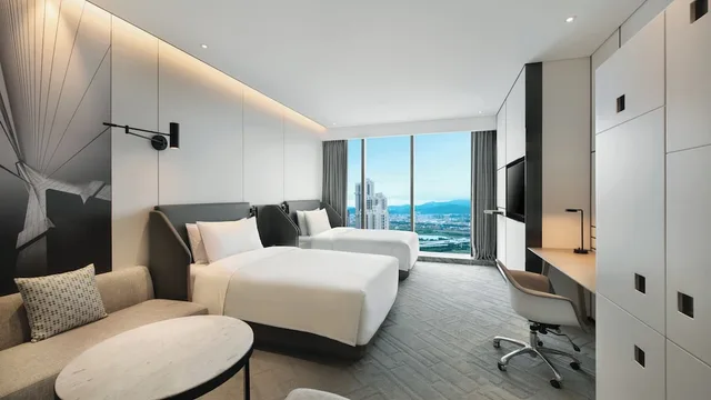 غرفة قياسية بسرير فردي، Crowne Plaza Quanzhou Riverview 4/6