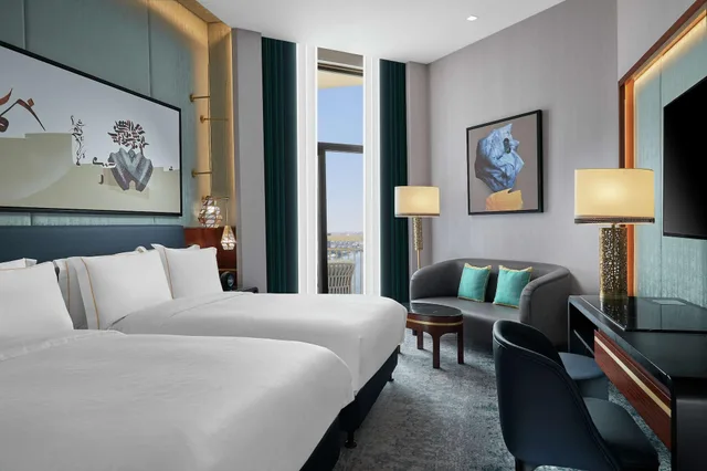 غرفة بريميير تنفيذية بسريرين مزدوجين، Sofitel Cairo Downtown Nile 1/5
