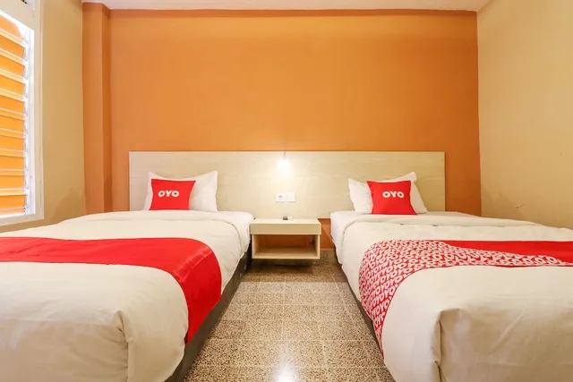 غرفة قياسية بسريرين منفصلين، OYO 1384 Pulau Bali Hotel 3/4