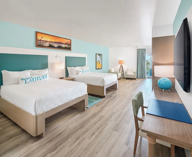 غرفة ديلوكس بسريرين كوين، Margaritaville Beach Resort Fort Myers 1/1