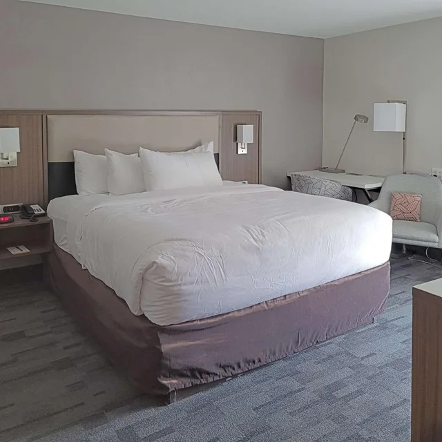 غرفة بسرير كينج لذوي الإعاقة، Comfort Inn & Suites Wyomissing/Reading 5/8