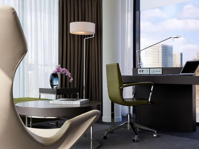 جناح جونيور بانورامي بسرير كينج بإطلالة، Pullman Paris Centre Bercy 7/7