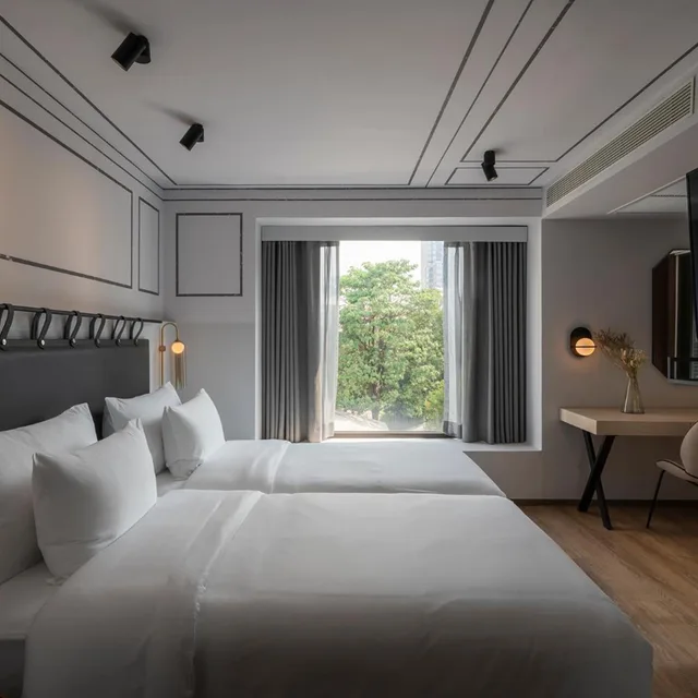 غرفة ديلوكس بسرير فردي، Passa Hotel Bangkok 2/9
