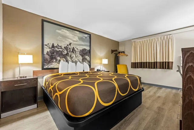 غرفة قياسية بسرير كينج، Super 8 by Wyndham Homewood Birmingham Area 1/5