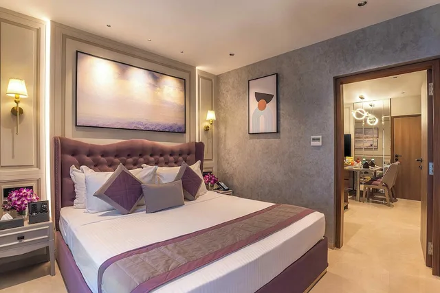 شقة رئاسية بسرير كينج، Grand Residency Service Apartment 2/4