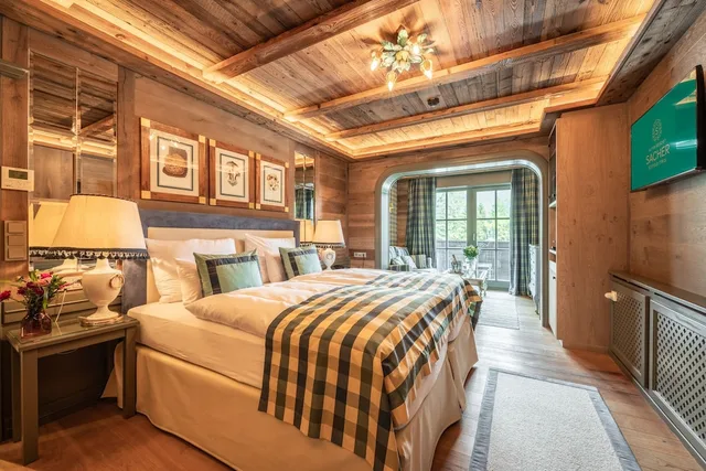 جناح عائلي بسرير كينج، Alpin Resort Sacher 1/1
