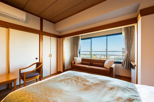 Western, Twin Beds, Ocean View, ONIYAMA HOTEL 1/1
