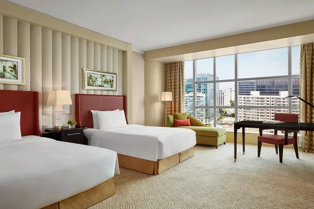 غرفة ديلوكس بسريرين مزدوجين، Ritz Carlton Financial Street 1/5