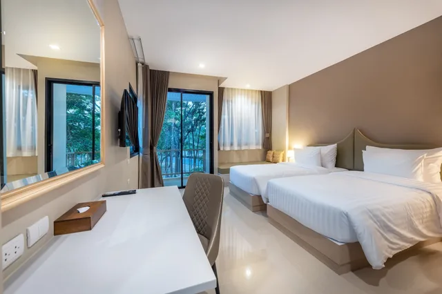 غرفة ديلوكس بانورامية بسرير كينج بإطلالة، At Rice Resort 1/3