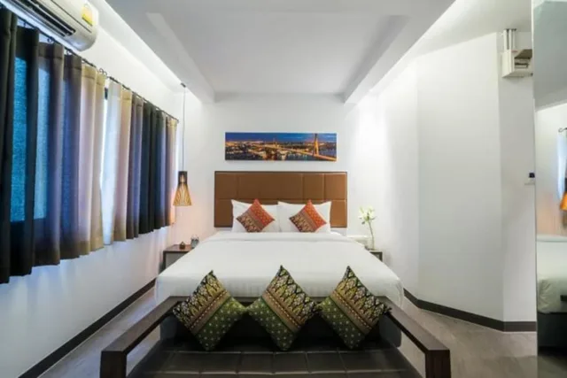 جناح بسرير مزدوج، Aim House Bangkok 4/7