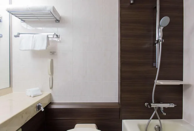 غرفة اقتصادية بسريرين منفصلين، DoubleTree by Hilton Hotel Naha Shuri Castle 4/4