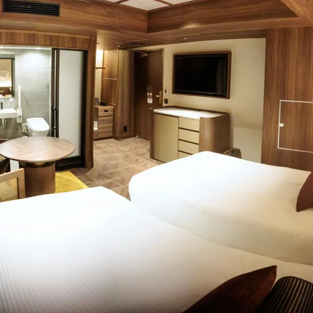 غرفة بسريرين منفصلين لذوي الإعاقة، Hotel Keihan Asakusa 4/4
