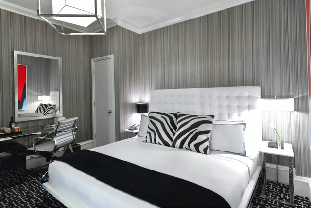 غرفة ديلوكس بسرير كينج، Moderne Hotel Nyc 2/3