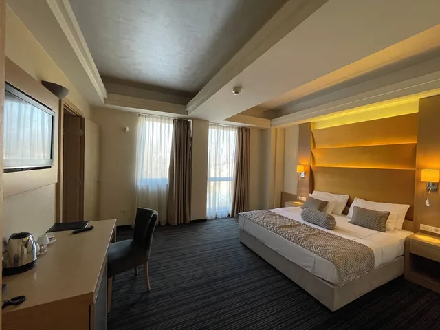 غرفة ديلوكس بسرير كوين بغرفة نوم واحدة لذوي الإعاقة، Spa and Hotel Terme 1/4